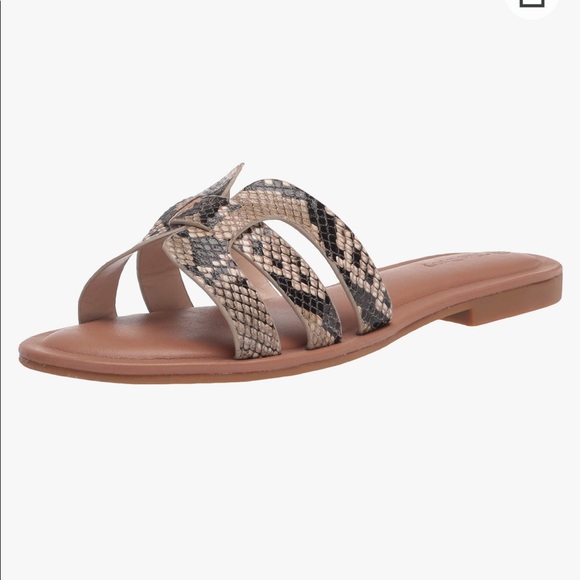 The Drop-Monika Flat H-Band Slide Sandal - Picture 2 of 13